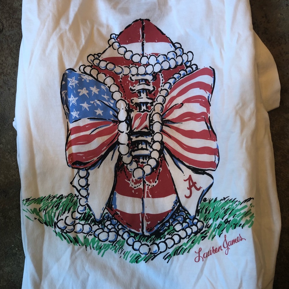 Lauren James Alabama Football short sleeve Tshirt